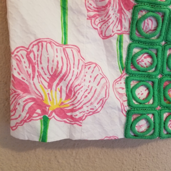 Lily Pulitzer Angela Resort Embroidered Dress SZ - Picture 12 of 13